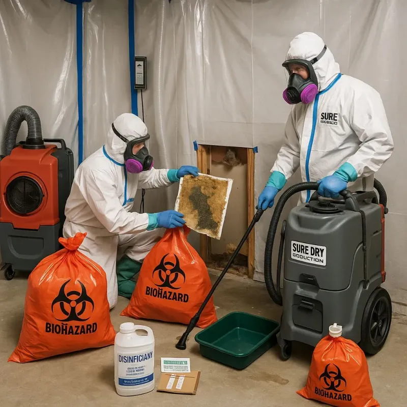 Contaminated Water Handling Protocols process in Madison County, IL