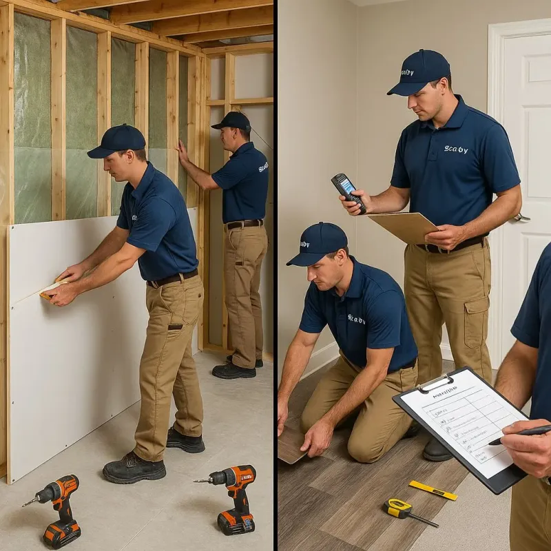 Repairs and Reconstruction process in Madison County, IL